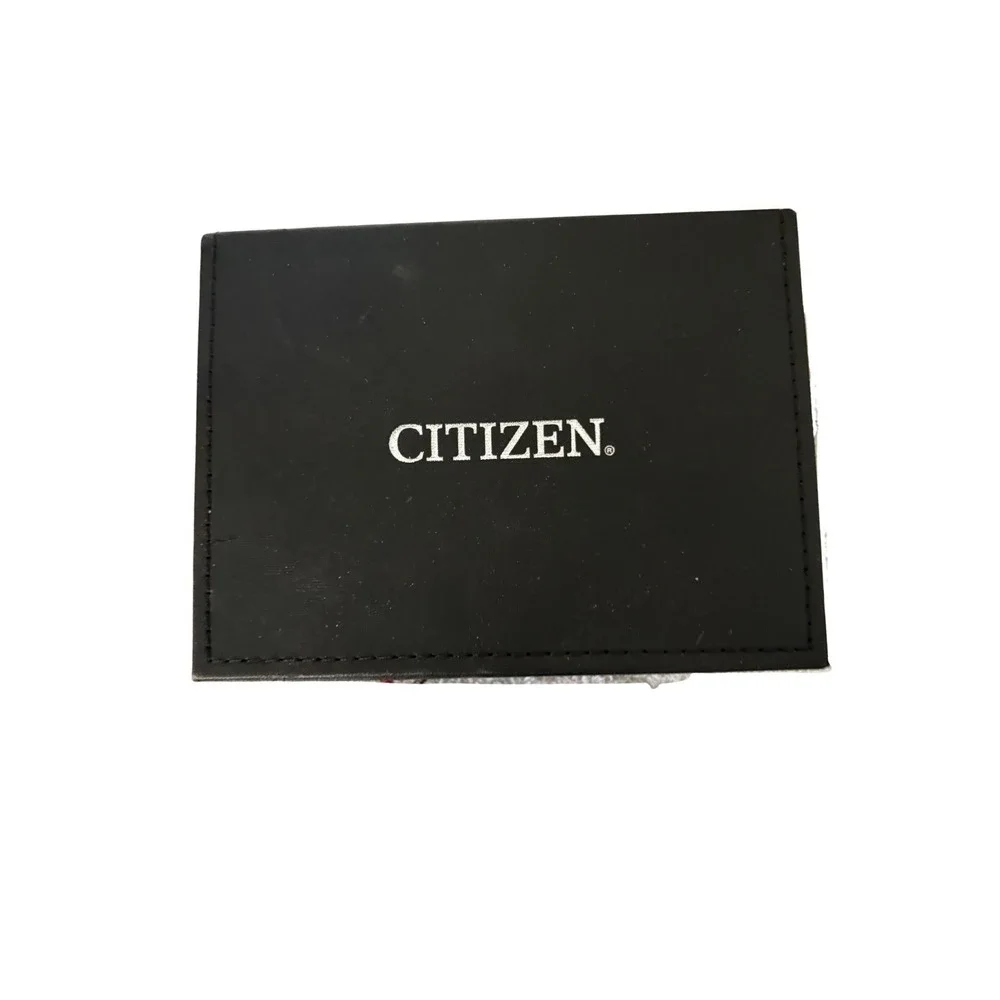 NIB: Citizen Eco Drive Women's Watch & Bracelet Set Rose Gold Mother Of Pearl - Picture 7 of 8